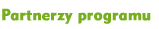 Partnerzy programu